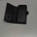 TwoHead for Google Pixel 10 Pro XL Wallet Case with Card Holder & Detachable Magnetic Pixel 10 Pro XL Case, PU Leather All-Round Protective Phone Cover,Black,6.8 in