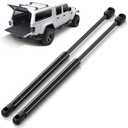 ARANA Rear Window Struts for Jeep Wrangler TJ 1997-2006, AVM 16403 Rear Back Glass Shocks Lift Supports Fits Wrangler with Hard Top, Replacement OEM 55076310AD 55076310AB, 2 Pcs