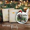 2 x SOL VIBES Hunting Duck Christmas Ornament  Hunting Dog and Duck Holiday Decoration, Rustic Outdoor Themed Ornament, Hunter Gifts Idea, Unique Xmas Tree Decor for Hunters, Outdoorsmen