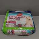 Simple Solution Dog Diapers Female, Dog Diapers, Potty Training, Super Absorbent, Breathable, Wetness Indicator for Urination, 22-37 Inch Waist, (XXL, 30ct)