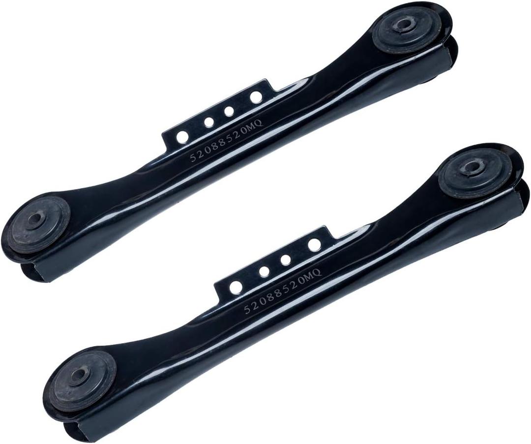 TUCAREST 2Pcs K620246 (Pair) Left Right Rear Upper Control Arm Assembly Compatible With 93-98 Je-ep Grand Cherokee, 97-06 Wrangler TJ Driver Passenger Side Suspension