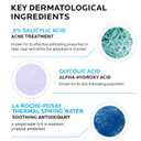 La Roche-Posay Effaclar Clarifying Solution Acne Toner with Salicylic Acid and Glycolic Acid, Pore Refining Oily Skin Toner, Gentle Exfoliant to Unclog Pores and Remove Dead Skin Cells