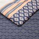 Amazon Basics Lightweight Microfiber Comforter Set, 2-Piece, Twin/Twin XL, Harmonized Geometrics