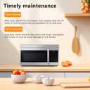 Upgraded ME16A4021AS Microwave Door HandleDE94-04313F Compitable with sam-Sung ME16A4021AS Microwave, Especially for ME16A4021AS/AA Microwave Oven Door Handle Replacement, Alloy Material