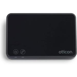 Oticon TV Adapter 3.0 - Wireless Bluetooth TV Audio Streaming Device for Oticon Hearing Aids (Opn, Opn S, Opn Play, Xceed), Interruption-Free, 15 Meter Range, Black