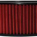 A-Team Performance 14x4 Air Filter Element - - 14" x 4", Round High Flow Performance High Flow Filter - Washable & Reusable Media