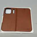 OCASE Compatible with iPhone 17 Pro Wallet Case, PU Leather Flip Folio Case with Card Holders RFID Blocking Kickstand [Shockproof TPU Inner Shell] Phone Cover 6.3 Inch 2025, Brown