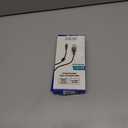 6 Foot Braided Nylon Micro Black Chrome USB Charge/Sync Cable