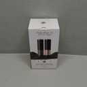 Electric Salt and Pepper Grinder Set Automatic Battery Pepper Mill Shakers Adjustable Coarseness Upgraded Larger Capacity with Led Home and Kitchen Appliances Birthday Gifts for Women Mom (Black/Black)