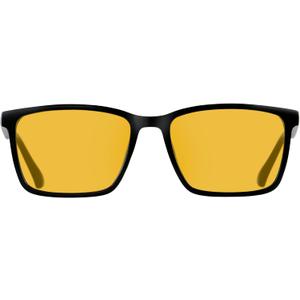 ANDWOOD Blue Light Blocking Glasses Men Women Computer Filter Large Frame Bluelight Blocker Anti Blue Ray Lightweight AR002 (Black | Gaming Lens)