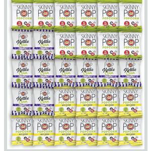 Bulk Popcorn, Skinny Pop Popcorn Individual Bags Variety Pack - Skinny Pop, 30 Packs of 3 Flavors| Bentley Assortment January 15 2026