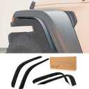 Front & Rear Fender Flares Compatible with 2018-2024 Jeep Wrangler JL & JLU Unlimited Sahara, Off-Road Wheel Flares Liner 4 PCS(Not Fit High Clearance Fender Flares,Not fit 4xe)