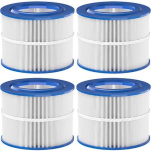 PBF40M Spa Hot Tub Filter Replacement Compatible with Pleatco PBF40M, Bullfrog Spas, Wellspring 30 Coreless 10-00282. 4 Pack (Blue)