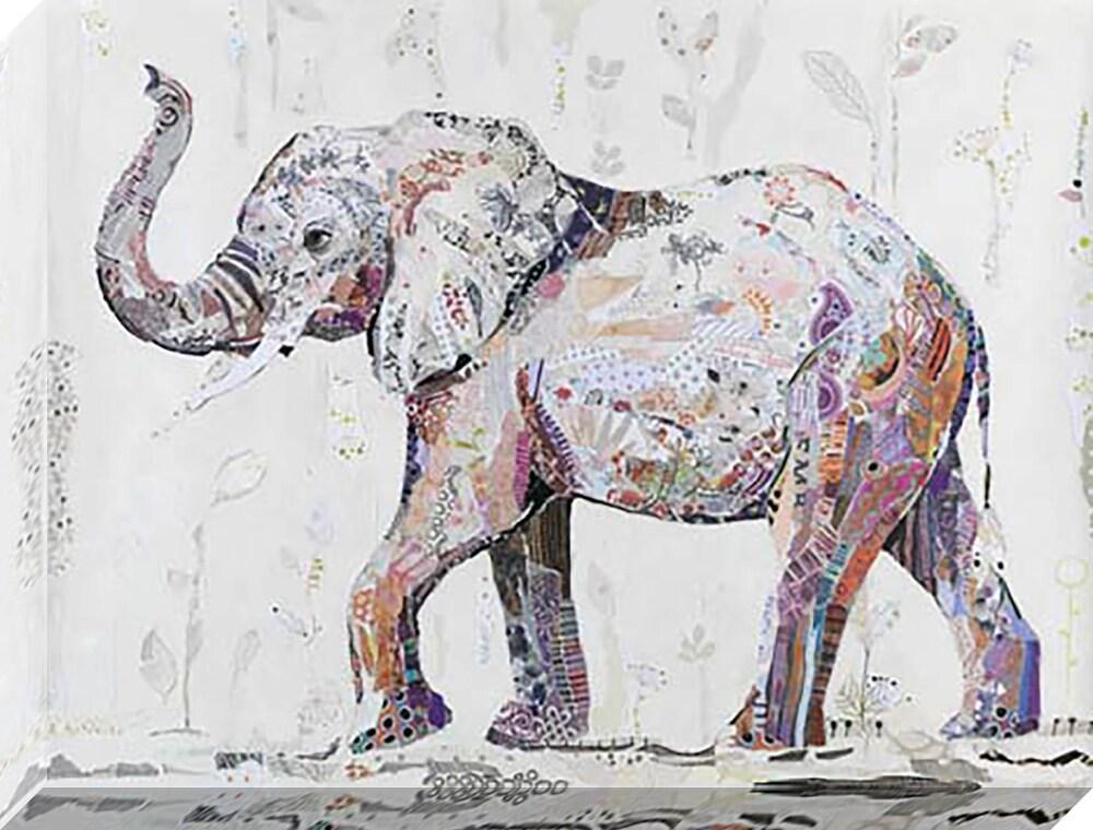 Patton Elephant Canvas, 30 x 40 in
