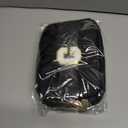 2 x Graduation Gifts for Him - Crossbody Bag for Men, Sling Bag / Waist Pack for Travel & Sports, Initial White L, Black