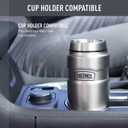 THERMOS Stainless King Vacuum-Insulated Stainless Steel Tumbler - 16oz, Midnight Blue - Insulated Coffee Tumbler for Hot & Cold Drinks - Leak-Proof & Sweat-Proof for Commuting & Traveling