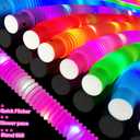 24 PCS Light Up Party Favor Supplies for Kids 4-8-12,Bulk Glow Stick Bracelet Necklace Accessories Decoration for Toddlers,Birthday Goodie Bag Stuffers Graduation End of School Year Gifts for Students