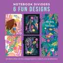 Happy Planner Disney Little Mermaid Daily Notebook for Office, School or Journaling  60 Sheet Dot Lined Paper with 3 Dividers  Disc-Bound Notebook  Find Your Voice Collection - Big Sized 11 x 8.5