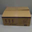 Asyko Ceiling Fans with Lights, 46 Inch Low Profile Ceiling Fan with Light and Remote Control, Reversible, RGB Dimmable, Quiet, White Ceiling Fan for Bedroom Indoor/Outdoor Use