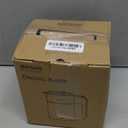 0.6L Small Electric Kettles Stainless Steel, Travel Mini Hot Water Boiler Heater, Double Wall Cool Touch Portable Teapot, Auto Shut-Off & Boil-Dry Protection, 120V/800W, (Black)