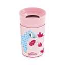 Dr. Brown's Milestones Cheers360 Training Sippy Cup for Babies & Toddlers - Pink Animals - 10oz - 9m+