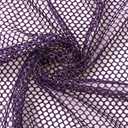 Sexy Swimwear Cover Ups for Women Summer Vacation Scoop Neck Crochet Bikini Swimsuit Split Bathing Suit (Purple, XL)