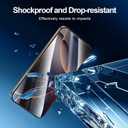 2 x NEW'C 2 Pack for iPhone 16 Pro Max Screen Protector (6.9 inches) + 2 Pack Camera Lens Protector, Sensor Protection, Case Friendly Tempered Glass Film - Easy installation tool included