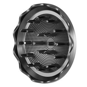 Hair Dryer Diffuser, Attachment for Hair Dryer, Hair Diffuser for Curly Hair, 360 Magnetic Diffuser for HZD&DSON Hair Dryer, Hair Attchment for Women, Black