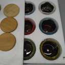 TOPZEA Set of 6 Succulent Plant Pots, 4 Inch Glazed Ceramic Pots with Drainage and Saucer, Mini Bonsai Planter Small Flower Pots for Indoor Outdoor Use