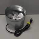 VIVOSUN 8 Inch Inline Duct Fan 420 CFM, HVAC Exhaust Ventilation Fan with Low Noise for Basements, Bathrooms, Kitchens and Attics, Silver