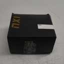 IXU Women's Faux Fur Boot Furry Fluffy Round Toe Suede Snow Winter Women Boots Comfy Plush Warm Short Outdoor Indoor Flat Shoes Mid-Calf Boots (6, Black)