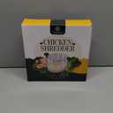 SIHAYA Large Chicken Shredder Tool Twist, Rapid Meat Shredding of Chicken, Beef & More in Seconds  Durable Meat Shredder, Anti-Slip, Dishwasher Safe & Easy to Clean