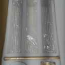 Hewory Gold Hurricane Candle Holders: Brass Candlestick Holders Set of 6 Tall Taper Candle Holders for Candlesticks Candle Sticks Holder Decor for Table Centerpiece Wedding Party Christmas Decorations