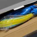 SunSmart Lazy River Kiddie Pool with Two Toy Duckies, Inflatable Kids Pool with Removable UPF50 Sunshade Canopy, Heavy Duty Toddlers Pool