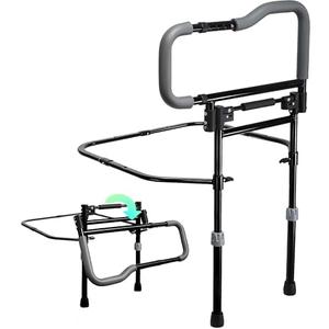 NurturaNook Bed Rails for Elderly Adults Safety, Foldable Adjustable Bed Rail & Assist Handle, Heavy-Duty Grab Bar for Seniors, Pregnant Women, Injury Recovery – Fits Twin, Full, Queen & King Beds