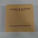 JONES CLOCKS Modern Matt Yellow Wall Clock - Small Round Clock - Retro Design - Office Kitchen Living Room Clock - 20cm (7.9in), Mustard Yellow
