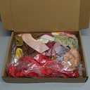 Mimorou 25 Pcs Satin Hair Bows Bulk Silky Big Hair Bows for Women Oversized Long Tail Ribbons Large Knot Clips Barrettes for Holiday Gifts(Plain)