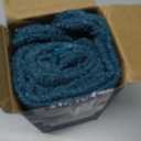 MIULEE Textured Boucle Throw Pillow Cover Teal Accent Solid Lumbar Spring Pillow Case Decorative Soft Pack of 1 Couch Cushion Chair Sofa Bedroom Livingroom Home Decor,12x20 Inch