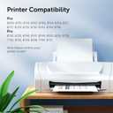 952XL Latest Upgrade Compatible Ink Cartridges Combo Pack Replacement for HP 952 XL Ink Cartridges for Officejet Pro 7740 8210 8710 8720 8740 8715 7720 8725 8730, Black, Cyan, Yellow, Magenta, 4 Packs