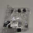 NovaHF 10 Pack Leakproof 3.4 oz Travel Bottles - Refillable Empty Plastic Cosmetic Containers for Toiletries Shampoo Lotions Cream