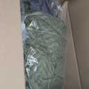 Andency Dark Olive Green Comforter Set King Size, 3 Pieces Boho Men Bedding Set & Collections, Farmhouse Tufted Fluffy Bedding Comforter Set for All Seasons (1 Comforter 104x90In, 2 Pillowcases)