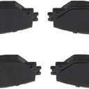 ECCPP D1211-8331 Front Ceramic Disc Brake Pad Set Fit For Pontiac Vibe 2009-2010,For Scion iM 2016,For Scion tC 2011-2016,For Toyota Corolla iM 2017-2018,For Toyota Matrix 2009-2013
