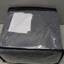 Peryiter 3 Pcs Slipcover Set for Couch Furniture Covers for Sofa Loveseat Couch Arm Chair, Form Fit Stretch, Wrinkle Free, Furniture Protector(Dark Gray,Milk Silk Spandex)