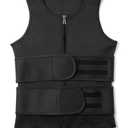 Neoprene Sauna Sweat Vest for Slimming Sweat Belt Fitenes Sports Tank Top, Size XL