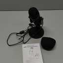 ZealSound Podcast Microphone for PC, Noise Cancellation USB Mic with Gain, Volume Adjustment & Mute Button, Monitoring & Echo, for YouTube, TikTok, Podcasting, Streaming, iPhone, iPad, Android, Mac (Black)