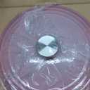 Flavehc Braiser Enameled Cast Iron Braiser 2.25 qt Braiser Pan with Lid Pink Shallow Cast Iron Casserole Braiser Pan with Handles