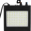 QWORK 108 LED Strobe Light Sound Activated - Plug-in Flash Lamp with Adjustable Speed for Parties