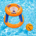 One Orange Inflatable Basketball Hoop, Pool Party Water Play Toy