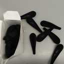 STOBAZA 10pcs Organize Your Wardrobe Flocking Shoulder Pads for Women Clothing Hangers