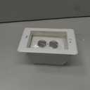 DVFR1W-1 Recessed Outlet Box, Recessed Electrical Box for Wall Mount TV, Outlet Mounting Box for New Construction&Retrofit Projects, Wall Outlet Box with Duplex & Decorator Style Covers,1-Gang